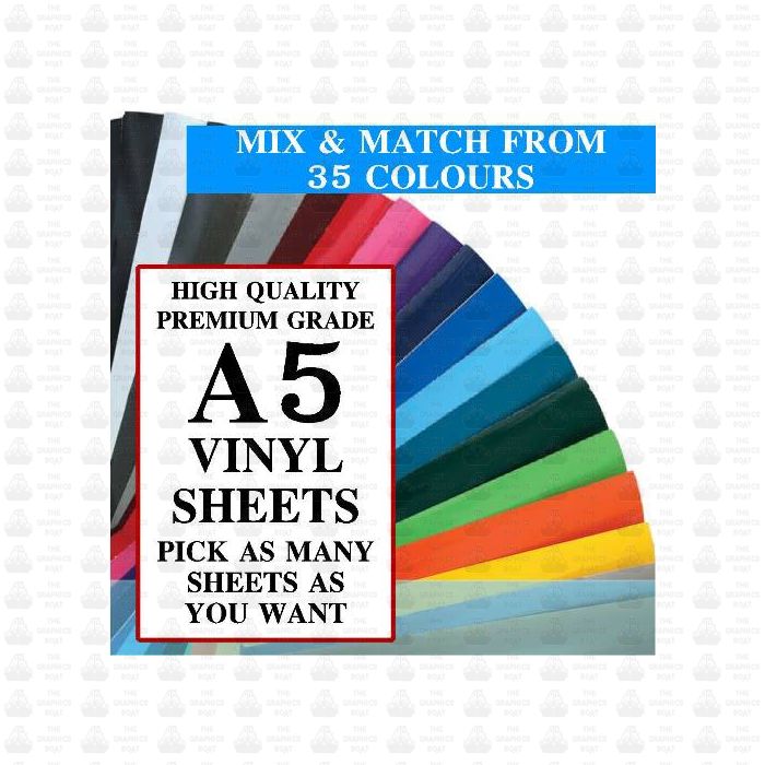 Vinyl Sheet Sample A5 Size 