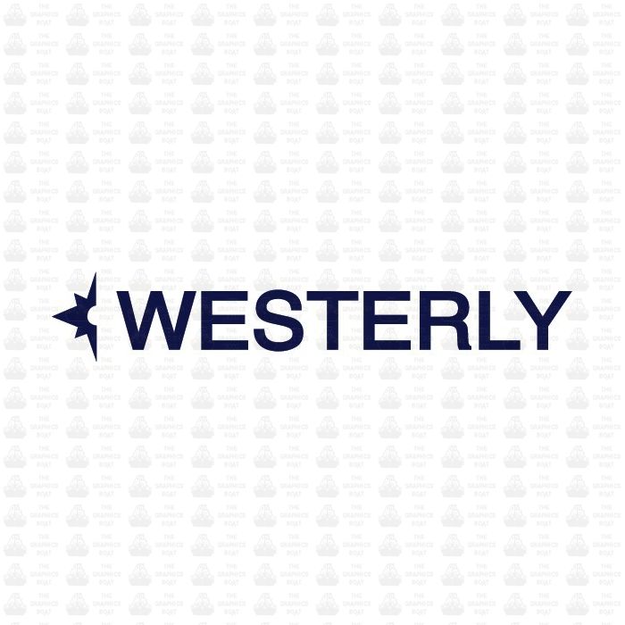 WESTERLY YACHTS LETTERING BY THE GRAPHICS BOAT
