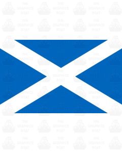 Scotland flag sticker 