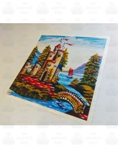 Castle Sticker 9 WITH BORDER