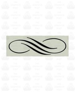 Window Etch Adhesive Vinyl Design Self Adhesive Sticker 19