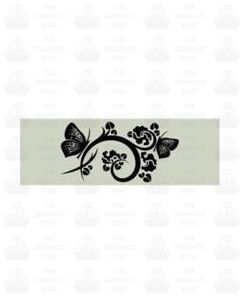 Window Etch Adhesive Vinyl Design Self Adhesive Sticker 6