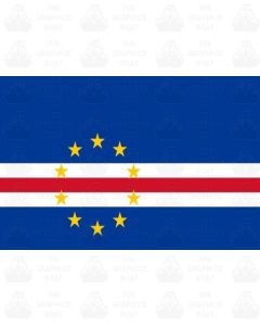 Cape Verde flag sticker 