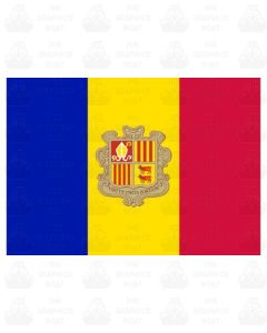 Andorra Flag Sticker