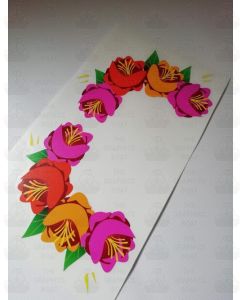 Canal Boat Rose Stickers