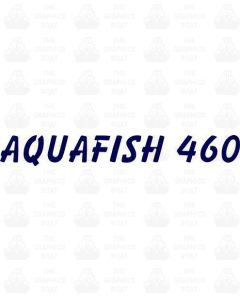 Aquamar Aquafish 460 Lettering Sticker