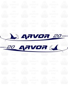 Arvor 20 Series 2 Sticker Pair
