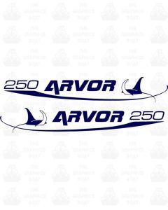 Arvor 250 Sticker Pair