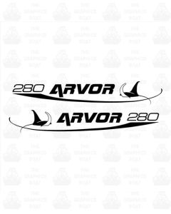 Arvor 280 TGB Sticker Decal