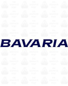 Bavaria Name lettering