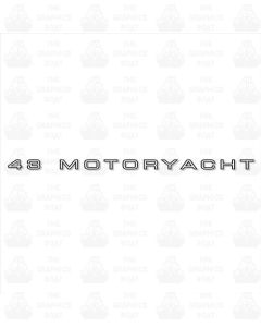 Bayliner 43 Motoryacht TGB Sticker