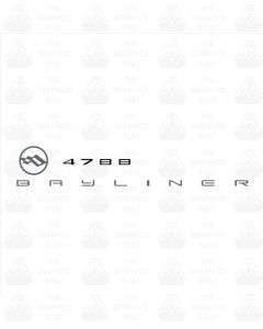 Bayliner 4788 sticker TGB