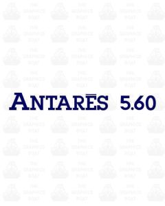 Beneteau Sea Horse Pair Lettering Yacht graphic sticker