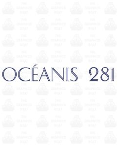 Beneteau Oceanis 281 Lettering Yacht graphic sticker