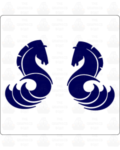 Beneteau Seahorse Logo Sticker
