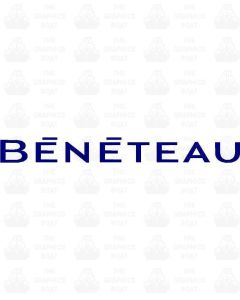 Beneteau Lettering Logo Yacht graphic sticker