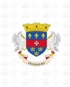 Saint Barthélemy Flag Sticker