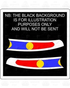 Custom Shaped Bow Design 4 Flash (Pair)