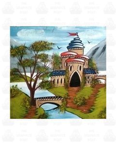 Traditional Canal Boat Castle  Scene 7