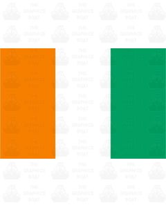 Ivory Coast Flag Sticker