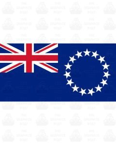 Cook Island Flag Sticker