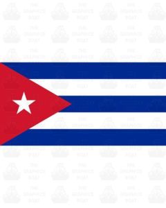 Cuba Flag Sticker