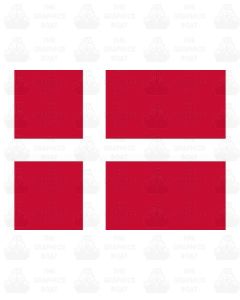 Denmark Flag Sticker