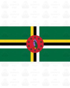 Dominicana Flag Sticker