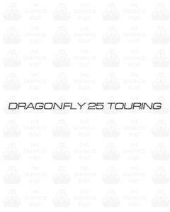 Dragonfly 25 Touring decal sticker