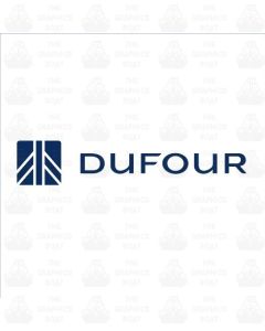 Dufour logo and lettering TGB Sticker