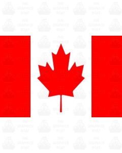 Canada flag sticker 