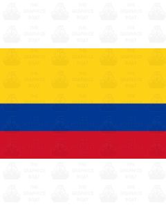 Colombia flag sticker 