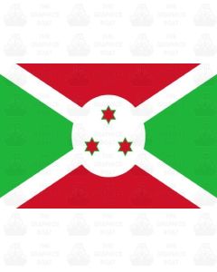 Burundi flag sticker