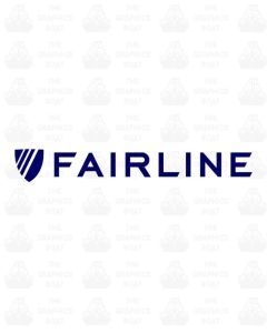 Fairline Lettering and Logo sticker