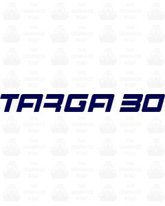 For example only - TARGA 30 Design