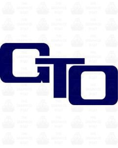 Fletcher GTO Logo Stickers