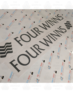 Four Winns Lettering Logo Sticker (Pair)
