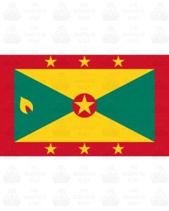 Grenada Flag Sticker