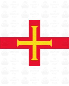 Guernsey Flag Sticker