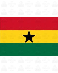 Ghana Flag Sticker