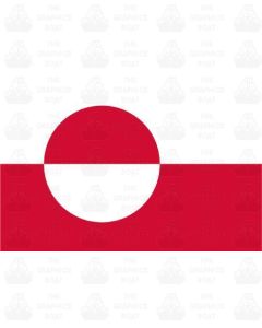 Greenland Flag Sticker