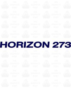 Hunter Horizon 272 Decal Sticker