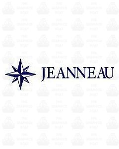 Jeanneau Rose Side Lettering Sticker
