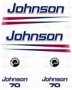 Johnson 70 OUTBOARD DECAL STICKER GRAPHIC