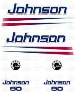 Johnson 90 OUTBOARD DECAL STICKER GRAPHIC