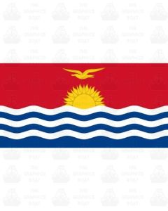 Kiribati Flag Sticker