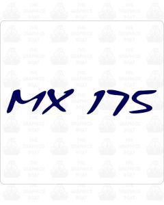 Larson 2006 MX 175 sticker