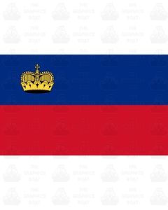 Liechtenstein Flag Sticker