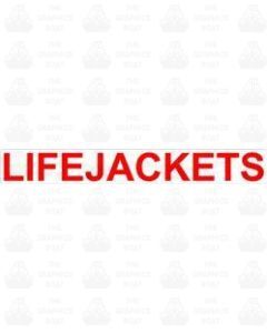 Life jackets sticker decal graphic