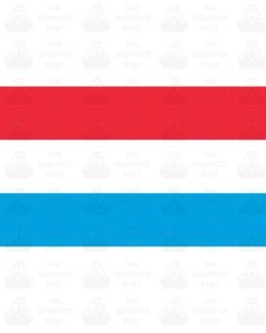 Luxemborg Flag Sticker